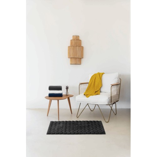 Chevron Bath Rug - Curry