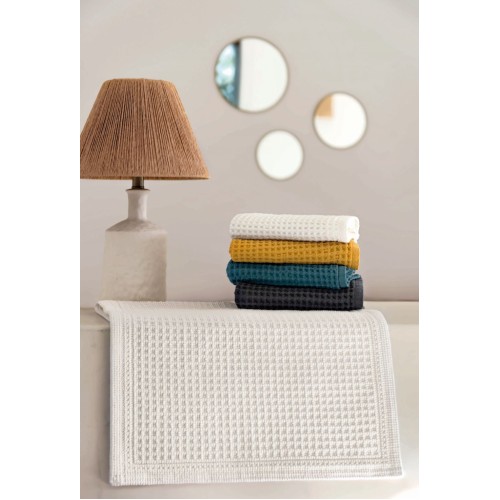 Χαλάκι Μπάνιου Sorema Favo Bath Mat - Εκρού