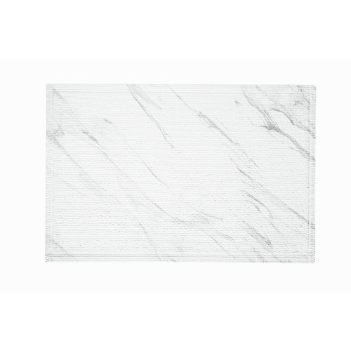 Marble Bath Mat - White