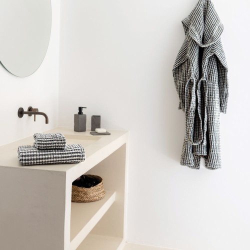 Sorema Unisex Bath Robe London - Storm