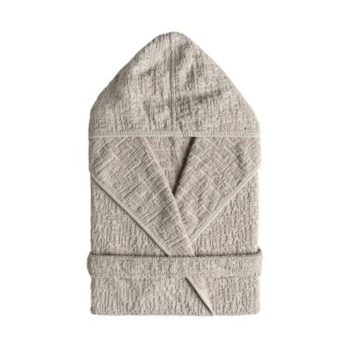 Sorema Unisex Bath Robe Gaufre - Beige