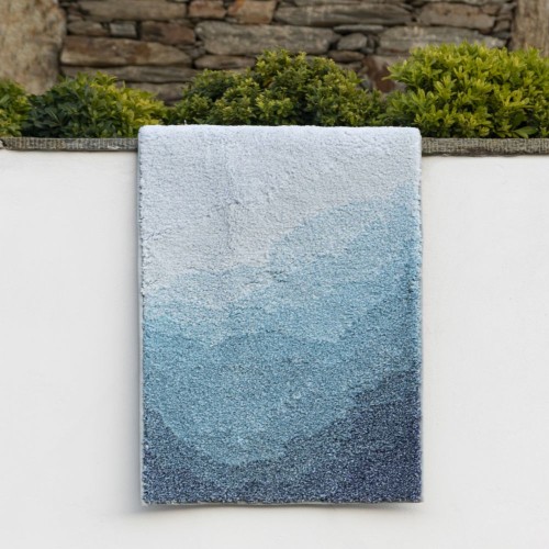 Horizon Bath Rug - Blue