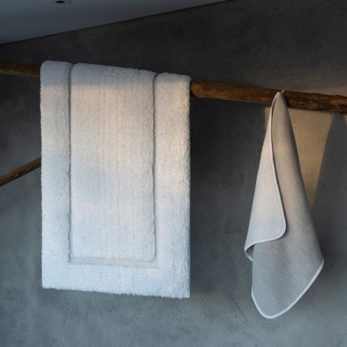 Χαλάκι Μπάνιου Linen Duo - White