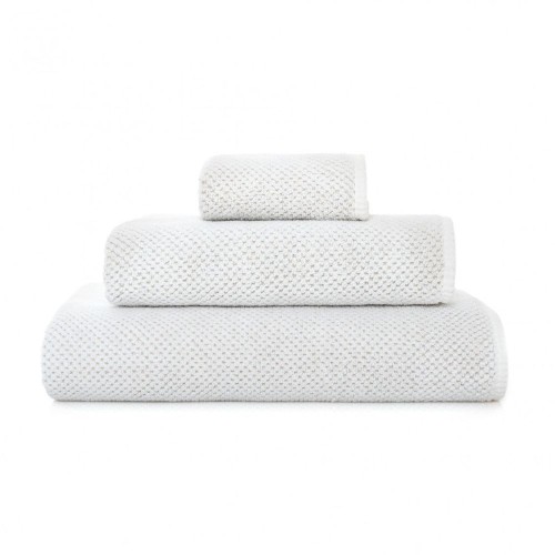 Πετσέτες Μπάνιου Linen Waffle - White