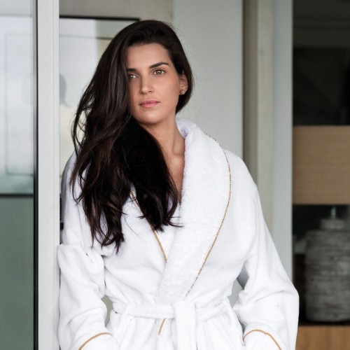Μπουρνούζι Unisex Graccioza Portobello - Cloud