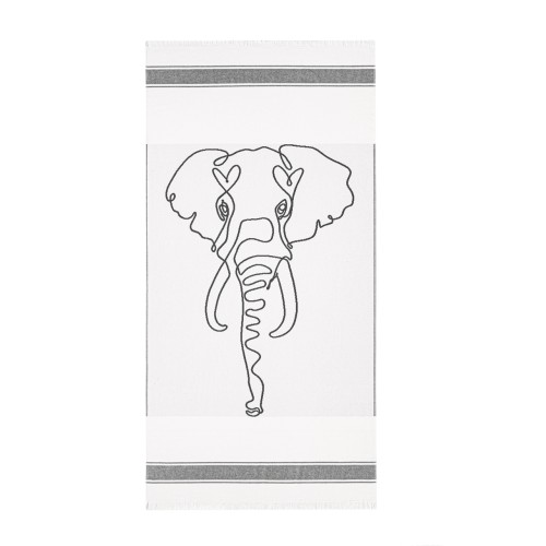 Πετσέτα Θαλάσσης Bricini Elephant - Πολύχρωμο