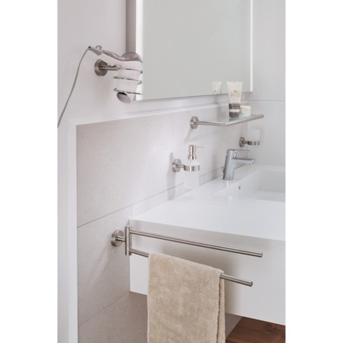 Allegra Flexy Towel Rail - Profiles In Chrome Optic