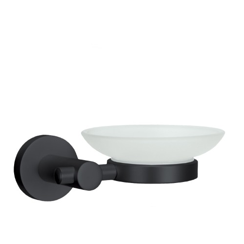 Apollo Wall Soap Dish Nero - Black