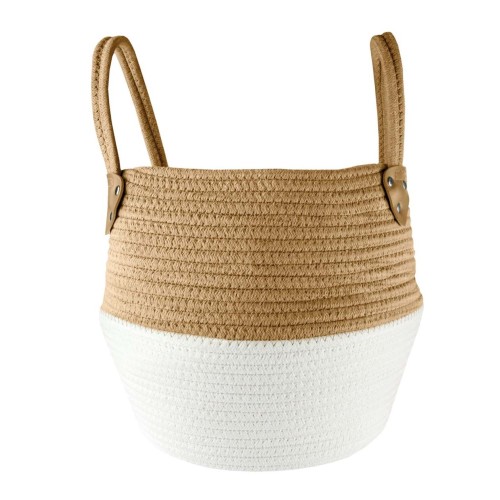 Patch Basket XL 30x30x34,5 cm - Beige