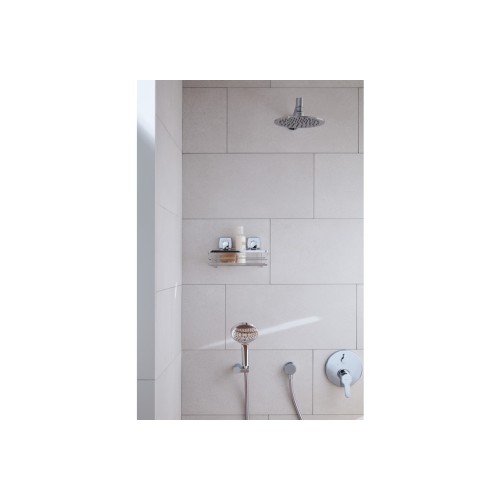 Levana Basket Rectangular - Silver