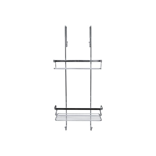 Leona Double Basket Rectangular - Silver