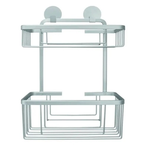 Rocco Double Basket rectangular - Black