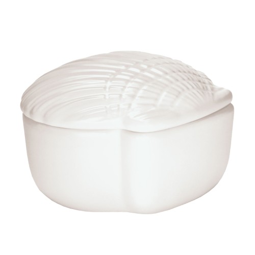Concha Cotton Box - White