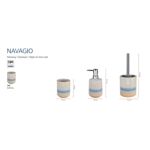 Navagio Tumbler - Steelblue
