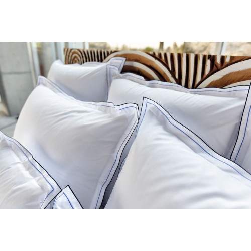Celso De Lemos Areo Percale 700 TC Bed Linen - Atlantic(301)