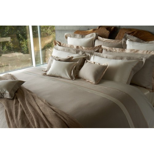 Celso De Lemos Avalon Jacquard Bed Linen - Powder(660)