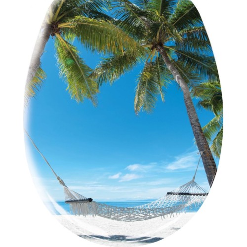 Bahamas WC-Seat 37x45 cm - Multicolore