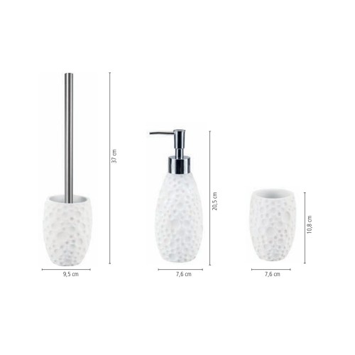 Moon Soap Dispenser - White