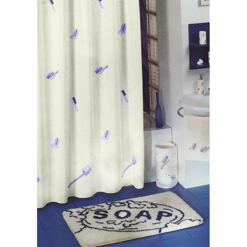 Soap 180x200 cm - Steelblue 