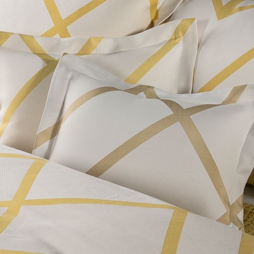 Celso De Lemos Charleston Jacquard Bed Linen - White(100)