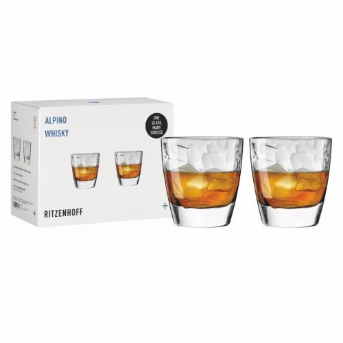 Σετ Ποτηριών Cappuccino/Whisky Alpino #1 - Διάφανο