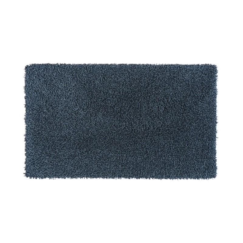 Maze Bath Rug - Steelblue 