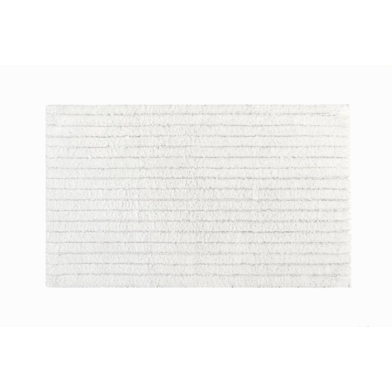Ribbon Bath Rug - White