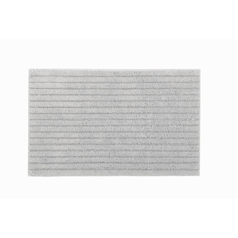 Ribbon Bath Rug - Silver