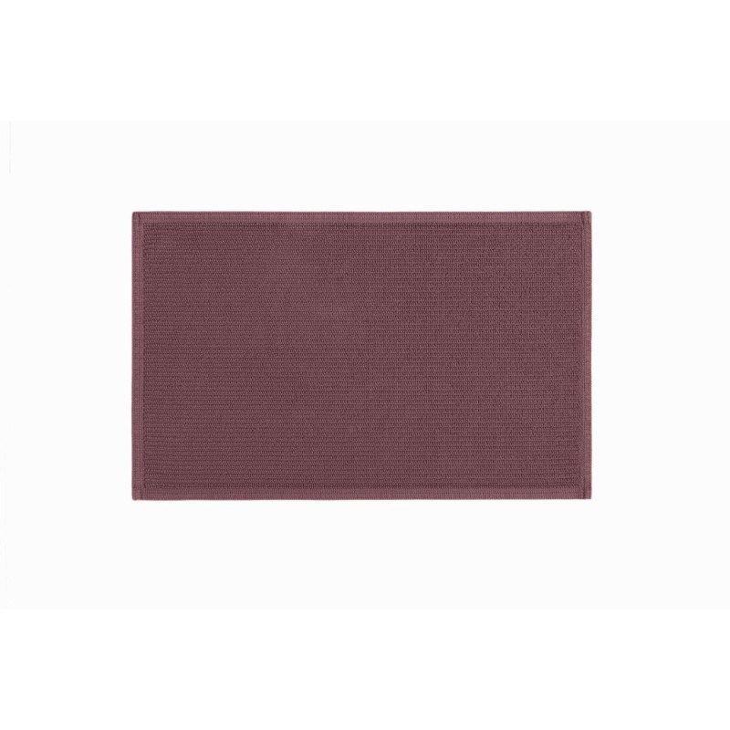 Ribbon Bath Mat - Marsala  