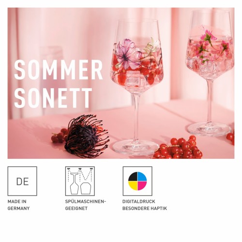 Σετ Ποτηριών Απεριτίφ Sommersonett #7 & #8 - Ροζ