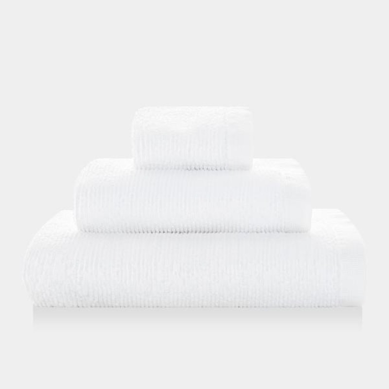 Sorema Towel Ribbon 3 P.SET - White