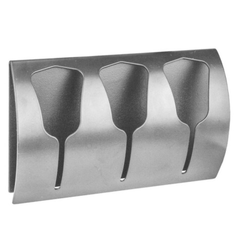 Triple Tulip Hooks From Metal - Profiles In Chrome Optic