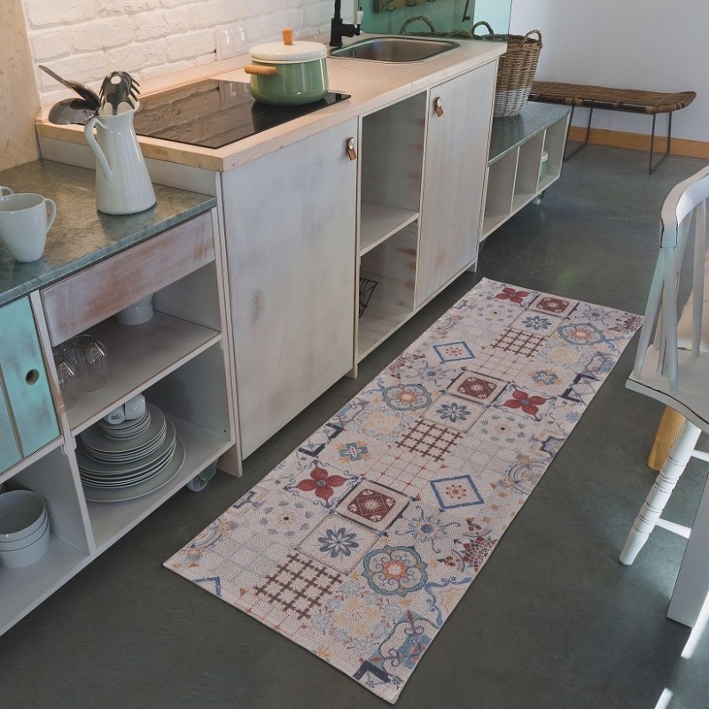 Χαλάκι Κουζίνας Tiles  - Πολύχρωμο