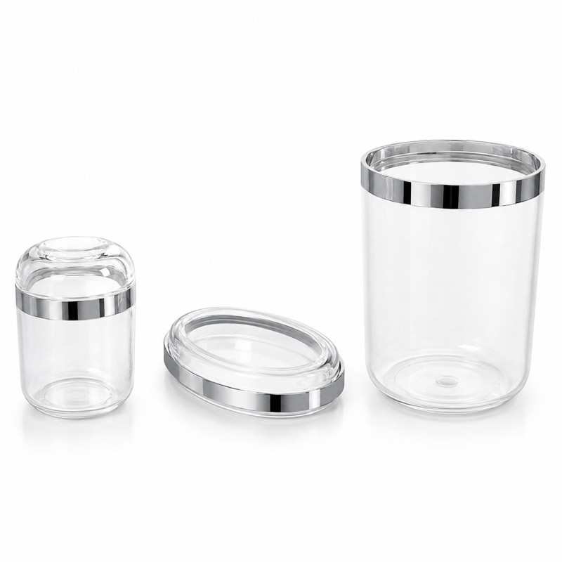 Bolero Accessories Chrome 3 Pcs Set