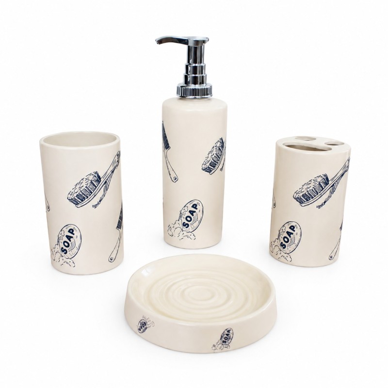 Sorema Soap Accessories 4 Pcs Set