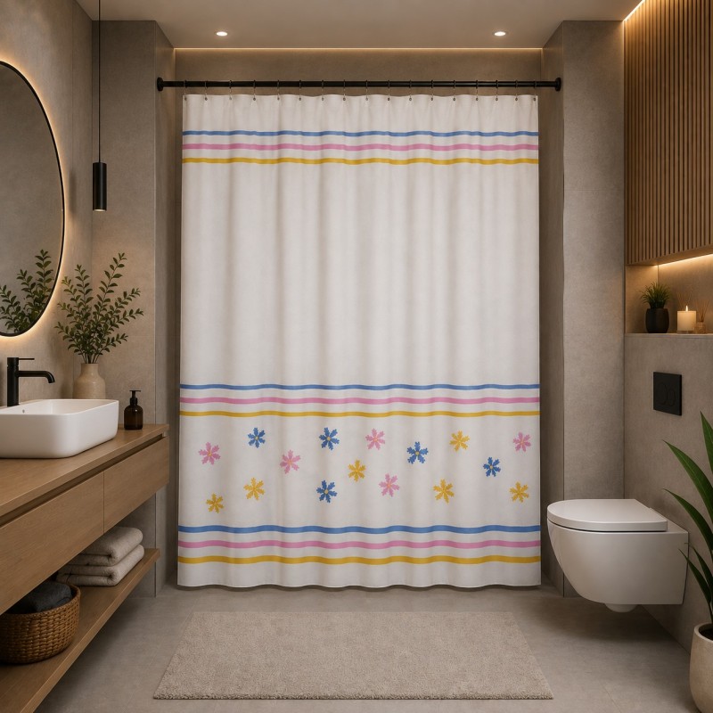 Yeni Shower Curtain - Multicolore